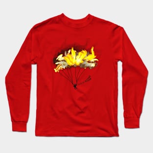 Parachute on Fire - Super Optimistic Long Sleeve T-Shirt